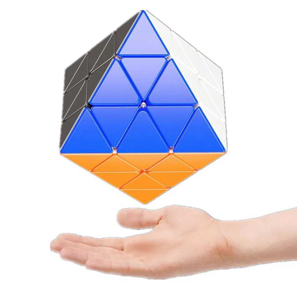 ShengShou FTO Rotating Octahedron Magnetic Magic Cube Stickerless Educational Toy Toys For Children Cubo magico Toys H260314