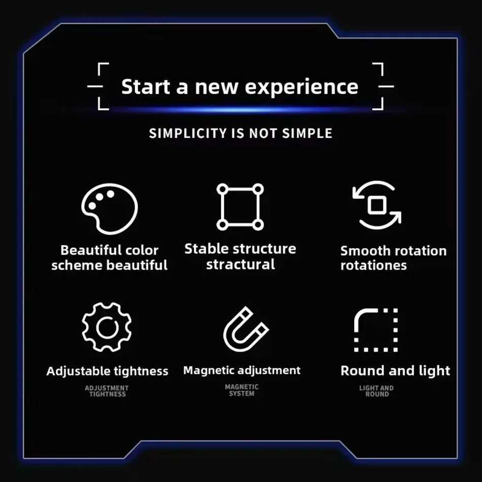 ShengShou FTO Rotating Octahedron Magnetic Magic Cube Stickerless Educational Toy Toys For Children Cubo magico Toys H260314