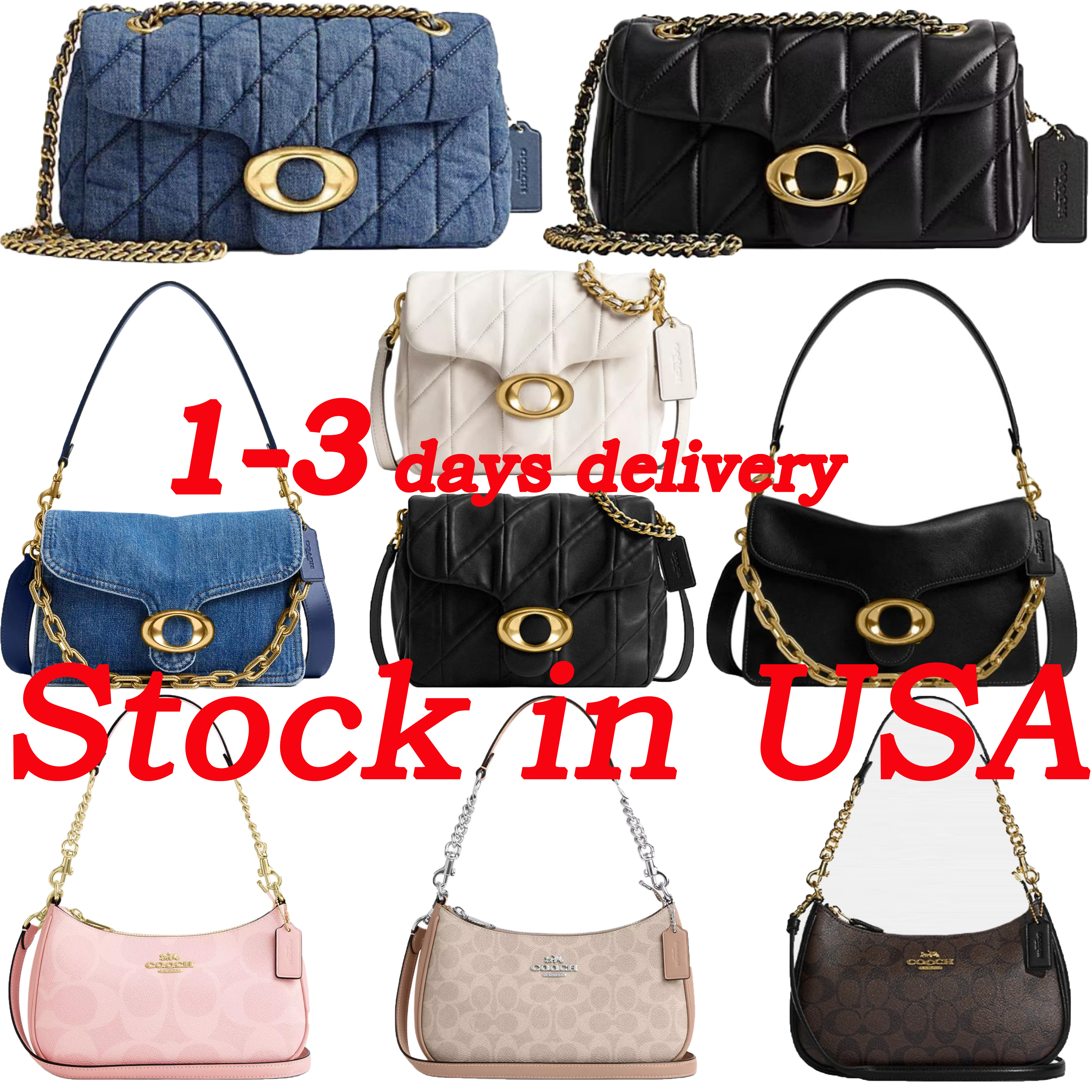 12A 1:1 Copy official website tabby bag denim Bag designer bag handbag crossbody shoulder bag leather pattern stitching classic capacity Golden Chain Bar Canva bag