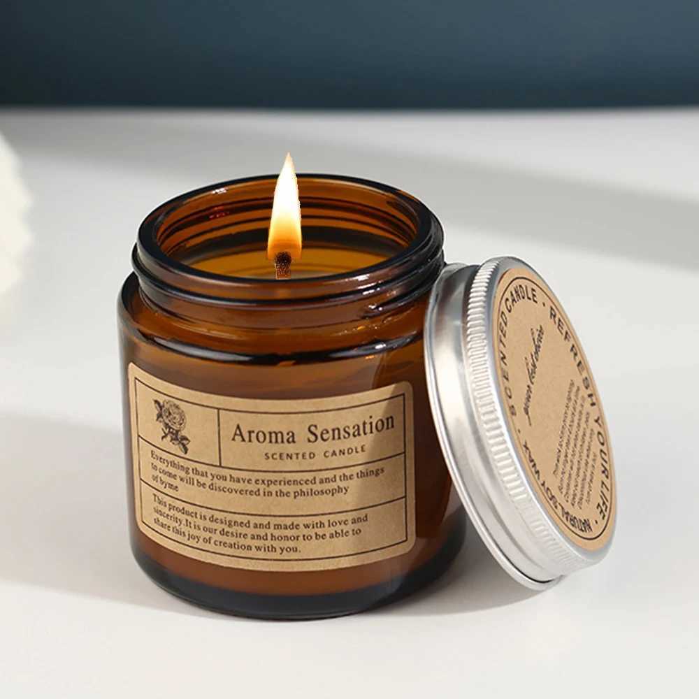 Candles for Home Scented 27oz Soy Wax Lavender Scented Candle 80ml Long Burn Time Aromatherapy Ideal for Christmas Birthday D260318