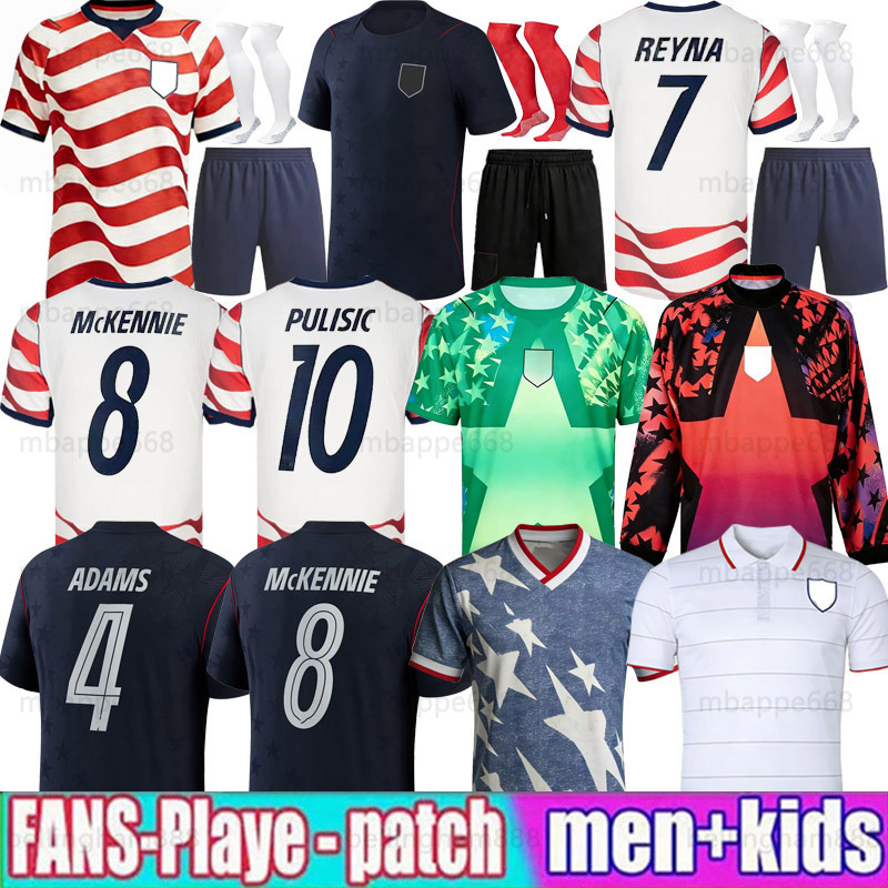 2026 World Cup United States soccer Jersey ERTZ ALTIDORE PRESS WOOD MORGAN LLOYD 26 27 America Football Shirt PULISIC MCKENNIE Camisetas USAS fans player men kids kit