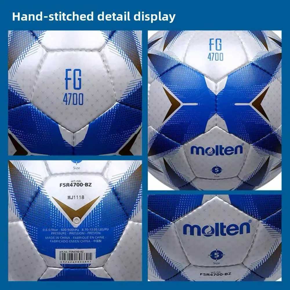 Soccer Balls Standard Size 5 Machine-Stitched Ball PU Material Sports League Outdoor Match Football Training Ball Futbol Voetbal M260318
