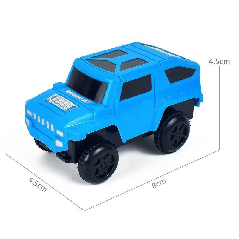 Electric Flash Light High-Speed DIY Assembly Rail Car Childrens Educational Toys Y260316