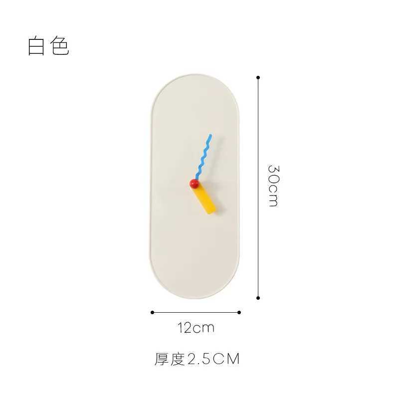 Home Furnishing Decoration Dopamine Wall Mounted Clock Living Room Kids Gifts Room Decoration Silent Mechanism Wall Clocks D260318