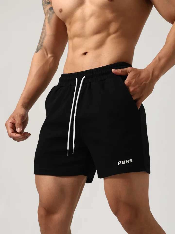 Mens Casual Sports Shorts Made Of Cotton Fitness Elastic And Light THree-inch Pants Are Suitable For Daily Outdoor Beach M260318