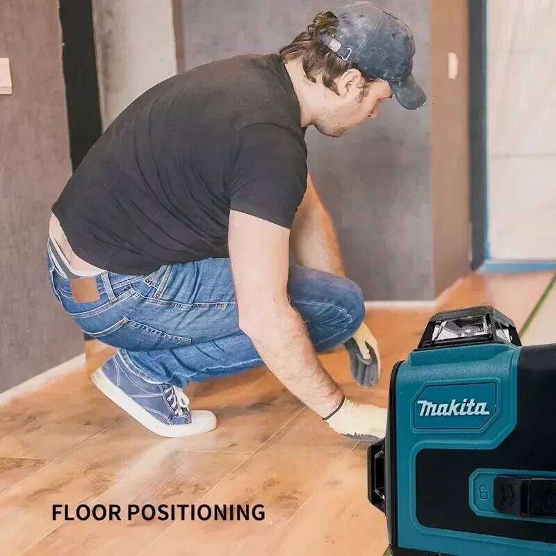 Makita 3D-4D 16-line High Precision 360 Vertical Green Laser Horizontal Wall-mounted Portable Power Tools for 18V 26H0318