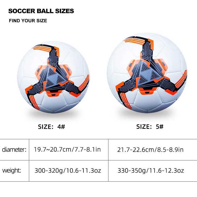 1pc Soccer Ball Wear-resistant Soft Football For Training CompetitionSize 45 M260318