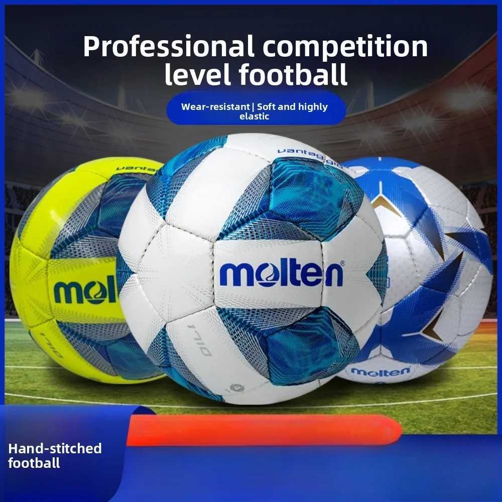 Soccer Balls Standard Size 5 Machine-Stitched Ball PU Material Sports League Outdoor Match Football Training Ball Futbol Voetbal M260318