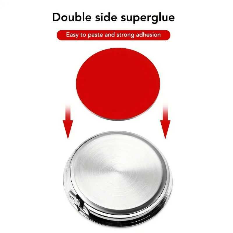 1pc Glow Decorative Car Clock Mini Quartz Watch for Car Decoration D260318