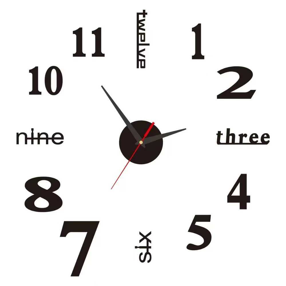 Glowing Wall Clock Minimalist Style for Home Decor Easy Installation Clear Display Peaceful Nighttime Viewing D260318
