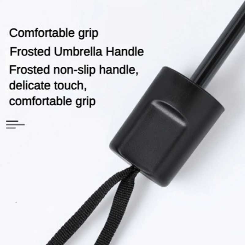 Foldable Manual Umbrella Waterproof and Windproof Umbrella Anti-UV Umbrella for Sunny Or Rainy Days Simple Solid Color Umbrel H260318 - view 4