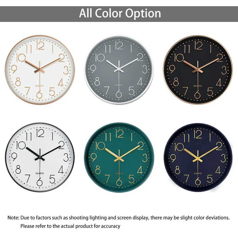 Cubic Quartz Wall Clock 3D Digital Clock for Living Room Bedroom Office Modern Style Silent Non Ticking Clock 8/10/12 Inch D260318