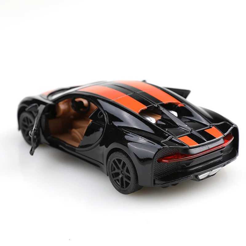 Bagged 136 Fabric Chiron die-cast model car simulated supercar childrens die-cast car boys toy model Y260316
