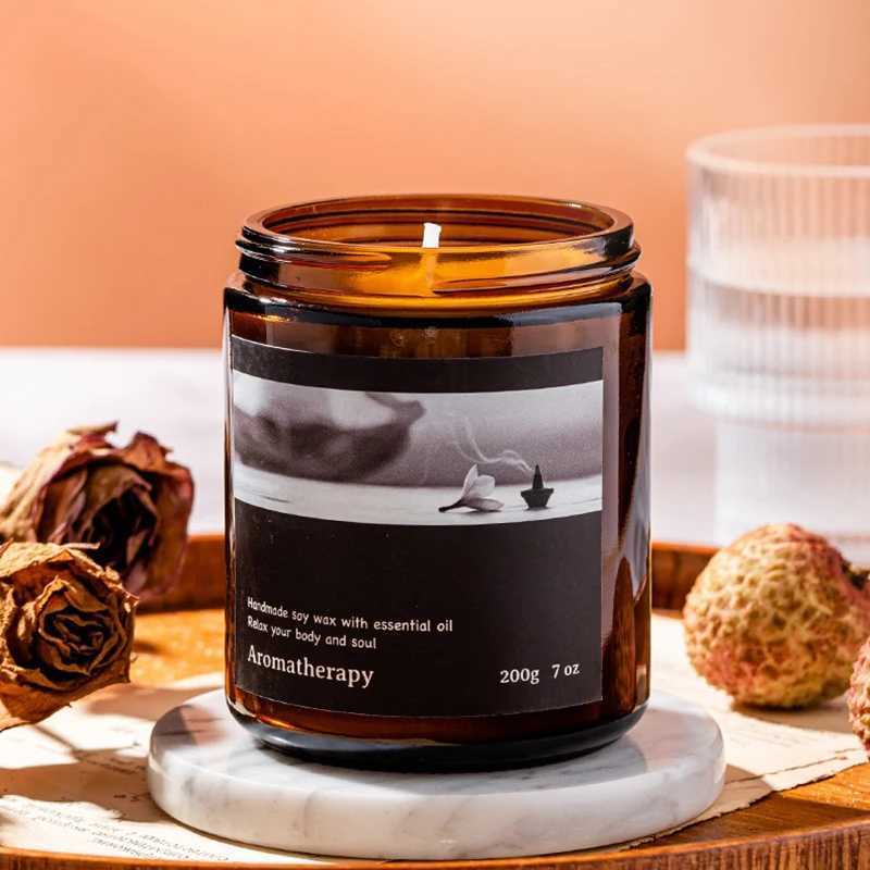 7oz Scented Candles for Home 45 Hours Burn Time Natural Soy Wax Scented Candles Aromatherapy Jar Candle Christmas Gift D260318