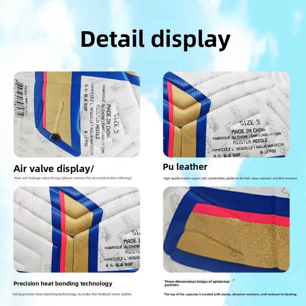 wear-resistant pu glue No 4 football youth outdoor sports training game football M260318