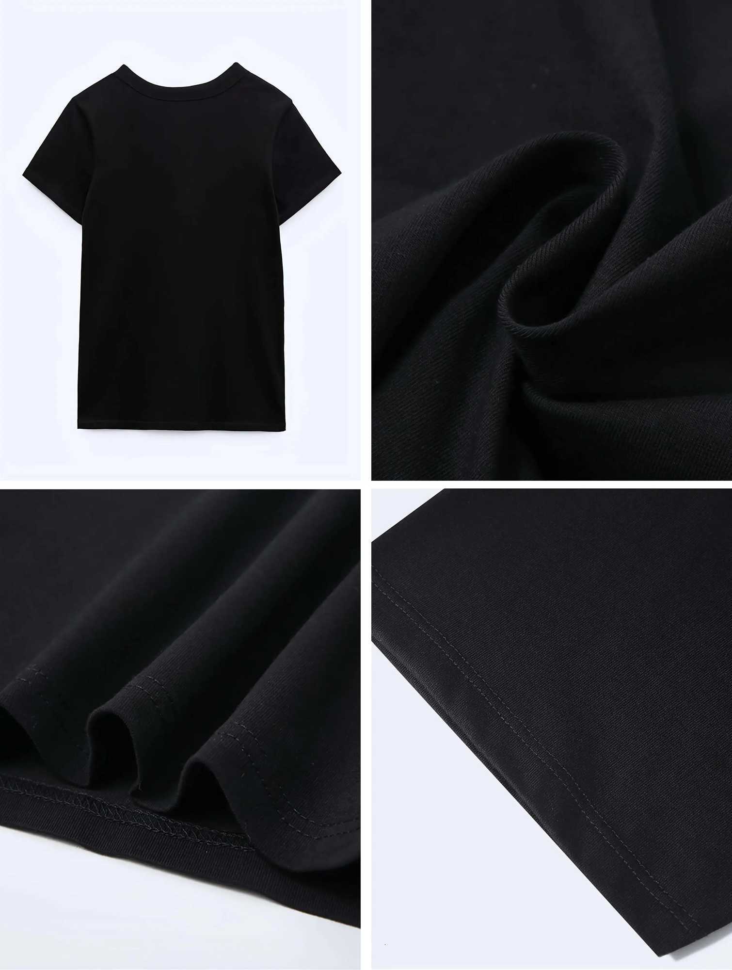 New letter printed T-shirt for womens casual fashion Korean version T-shirt for womens round neck Harajuku Y2K T-shirt topT260317