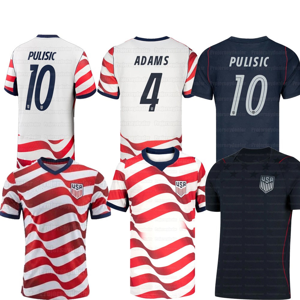 USA Soccers Jerseys 2026 World Cup Football Shirts Men Player Version PULISIC SMITH MORGAN BALOGUN MUSAH McKENNIE ADAMS USAS United States