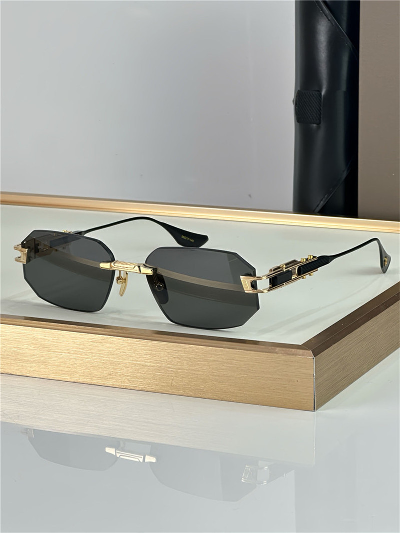 New fashion design square sunglasses S196 GRAND-ENDENI exudes opulence with its rimless frame construction generous style outdoor UV400 protective glasses