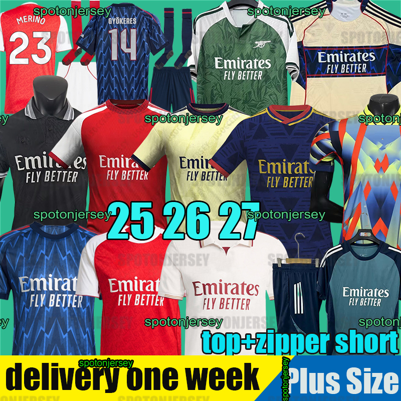 arsenallfootball kits 25 26 27 kits RICE GYOKERES soccer jerseys SALIBA Gunners MARTINELLI G. JESUS ARSen MAHARISHI jersey SAKA football shirt ODEGAARD No More Red