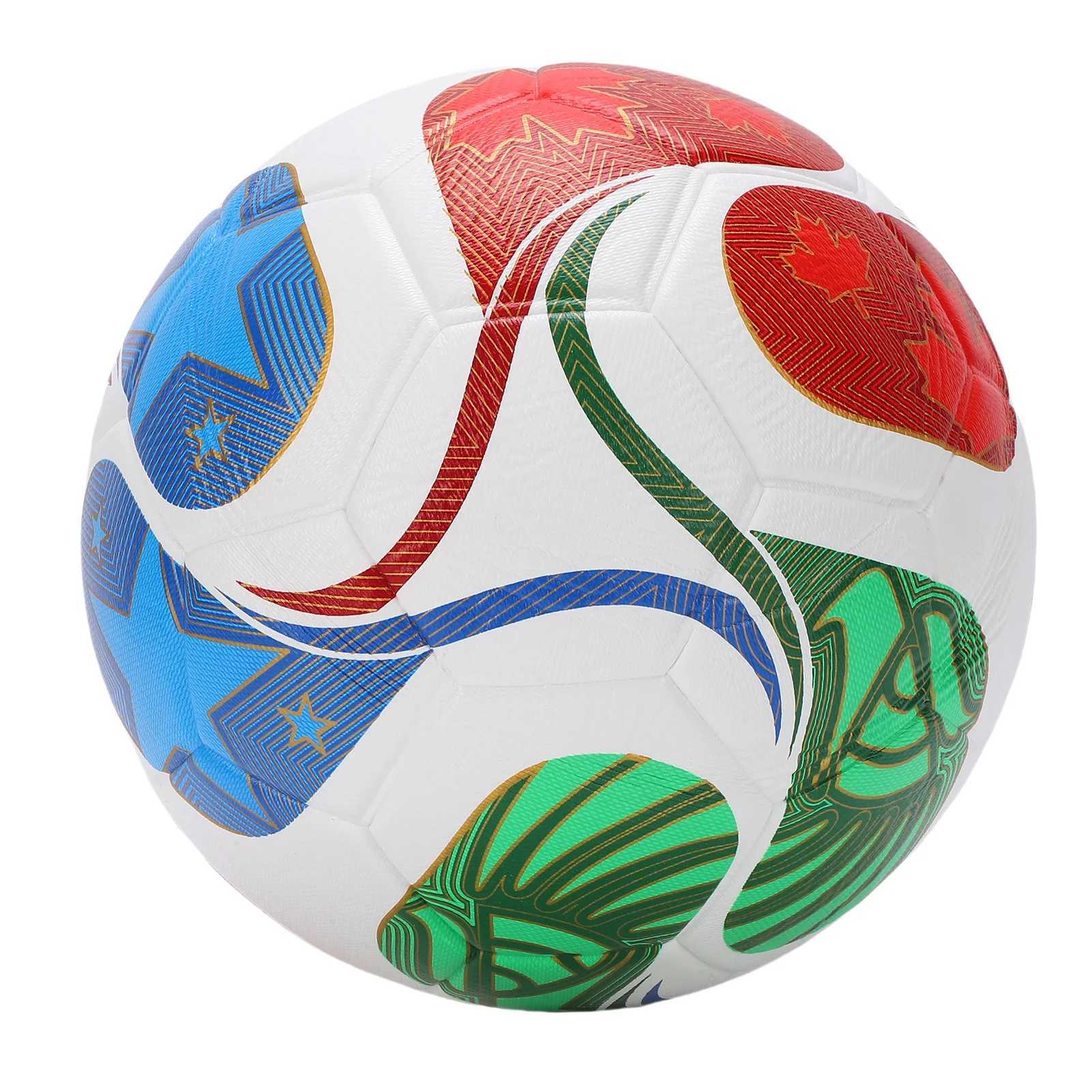 Soccer Ball Size 5 PU Wear Resist Thickened Water Proof Soccer Ball for Standard 11 Person Play Water Proof Soccer Ball M260318