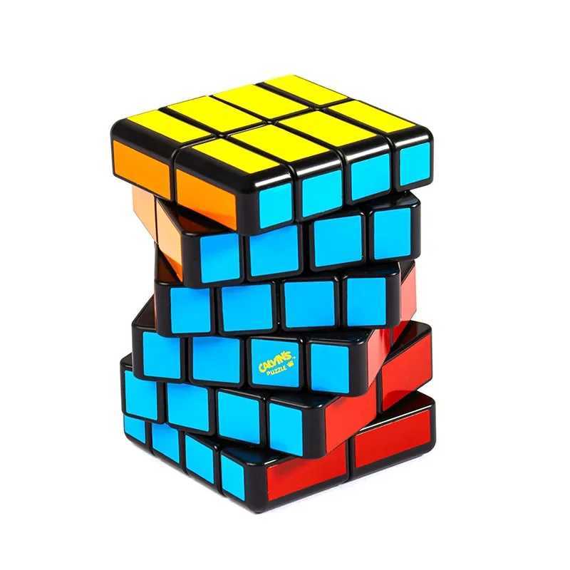 Calvins Puzzle Magic Cube Flat 246 Cube 2x4x6 Unequal Order Cube Black Sticker Shaped Childrens Puzzle Brain Burning Toy H260314