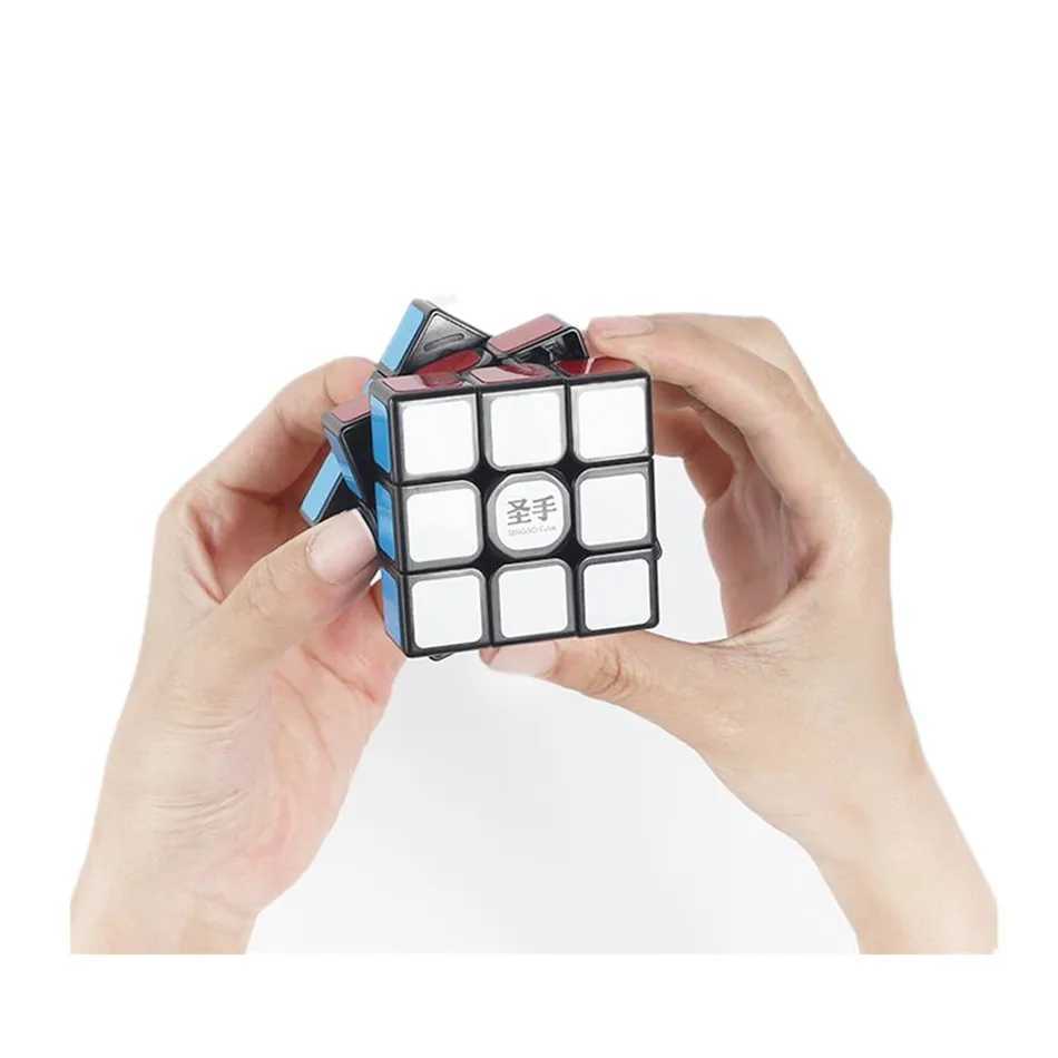 Shengshou Legend S 3x3x3 Balck Magic Cube Professional Speed Cubes Puzzles Speed Cube Educational Toys H260314
