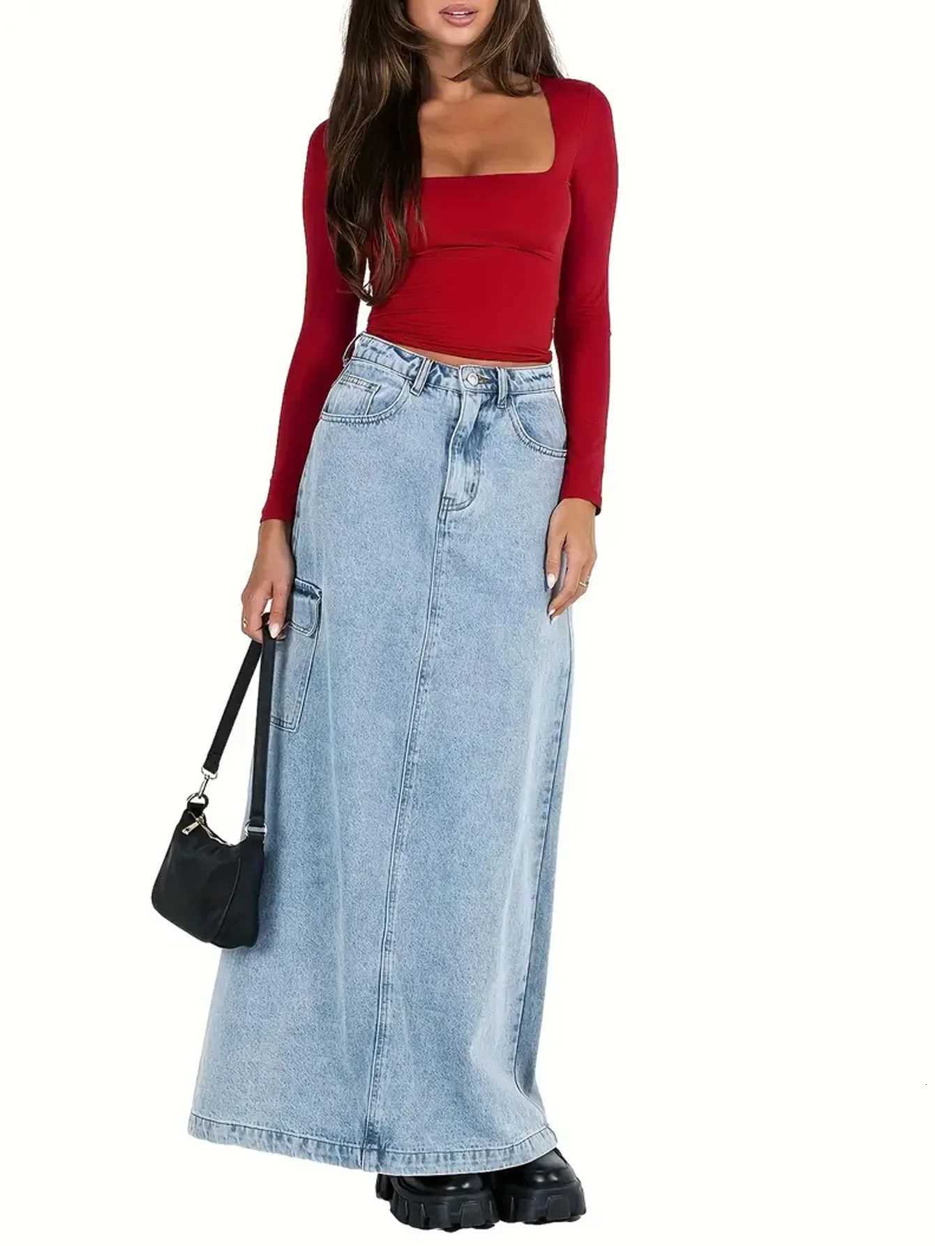 Womens Slim Fit Crop Tops Long Sleeve Square Neck Solid Color T-Shirt Dressy BlousesT260317