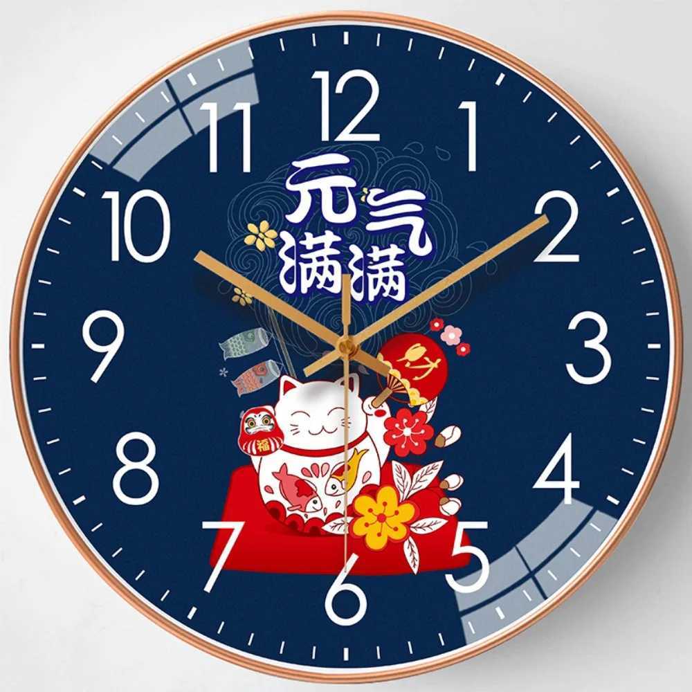 1PC Lucky Household Wall Clocks High Quality Simple Fashion Silent Wall Clock Cute Red Living Room Clock For 8-Inch Home Decor D260318