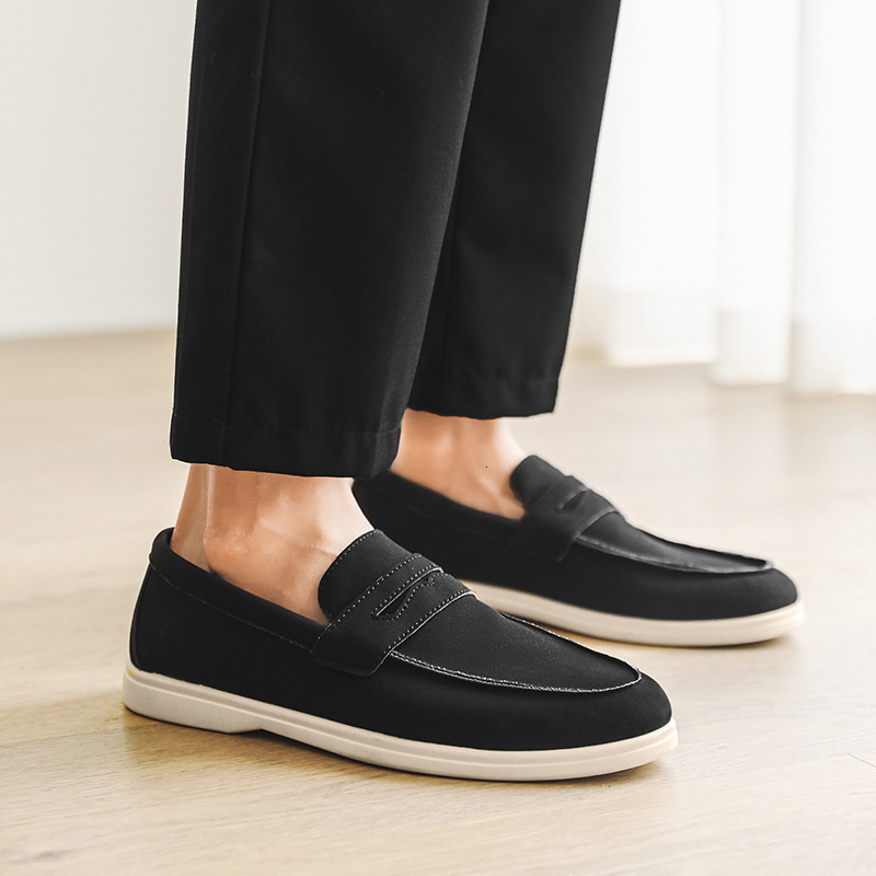 Rolnd Tiger 2026 Luxury Hoe New Men' Suede Lofer Slip-on Lzy Shoe Cul Men' Shoe