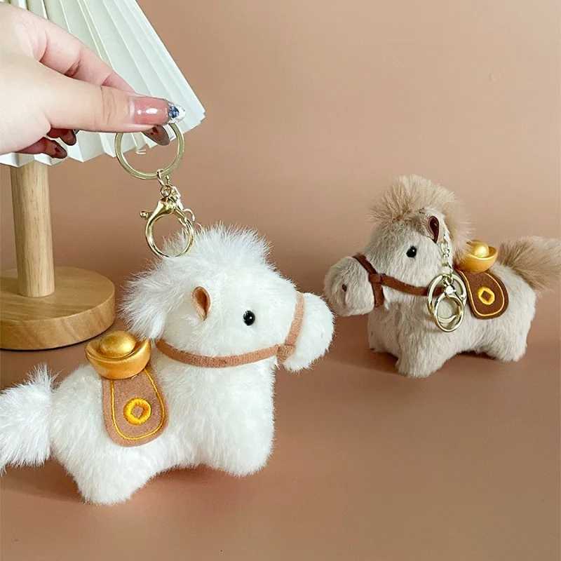 Cute Zodiac Pony Doll Plush Yuan BMW Doll Bag Keychain Pendant Instant Money Pony Pendant Can Be Gave As A Gift H260318 - view 6