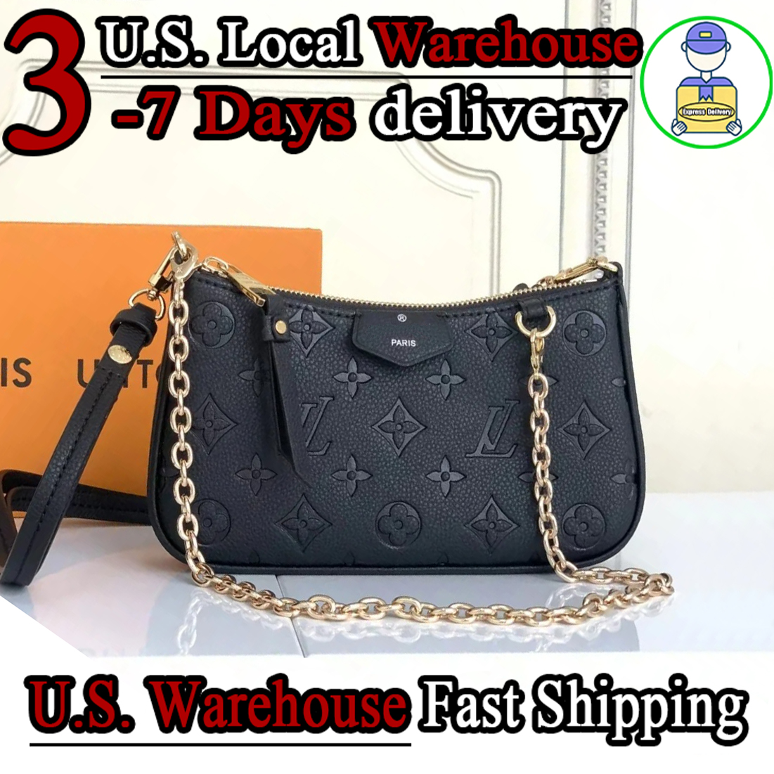 10A Designer Easy Pouch Speedy 20 Bag Luxury Shoulder Bag Top Quality Old Flower Chain Handbags Fashion Crossbody Bag Ladies Genuine Leather Embossed
