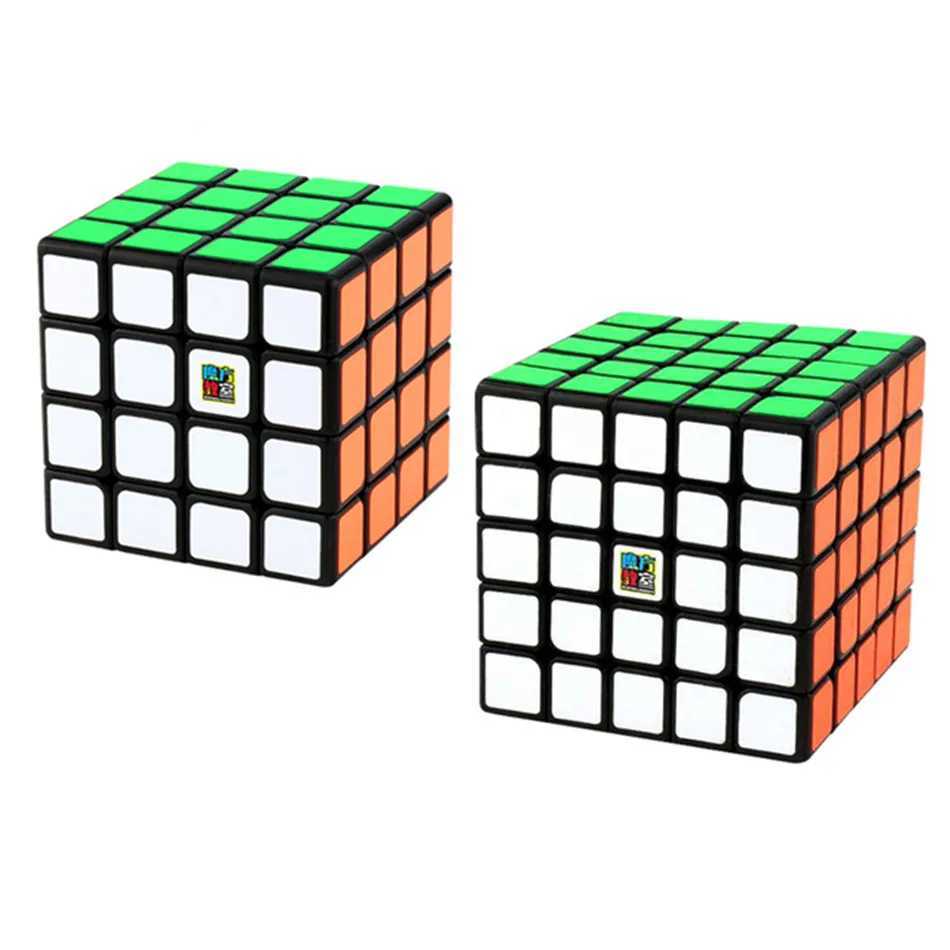 MoYu Meilong Speedcube Black Sticker 6x6x6 7x7x7 8x8x8 Cube Magic 4x4 5x5 6x6 7x7 8x8 Speed Puzzle Educational Toy Children H260314