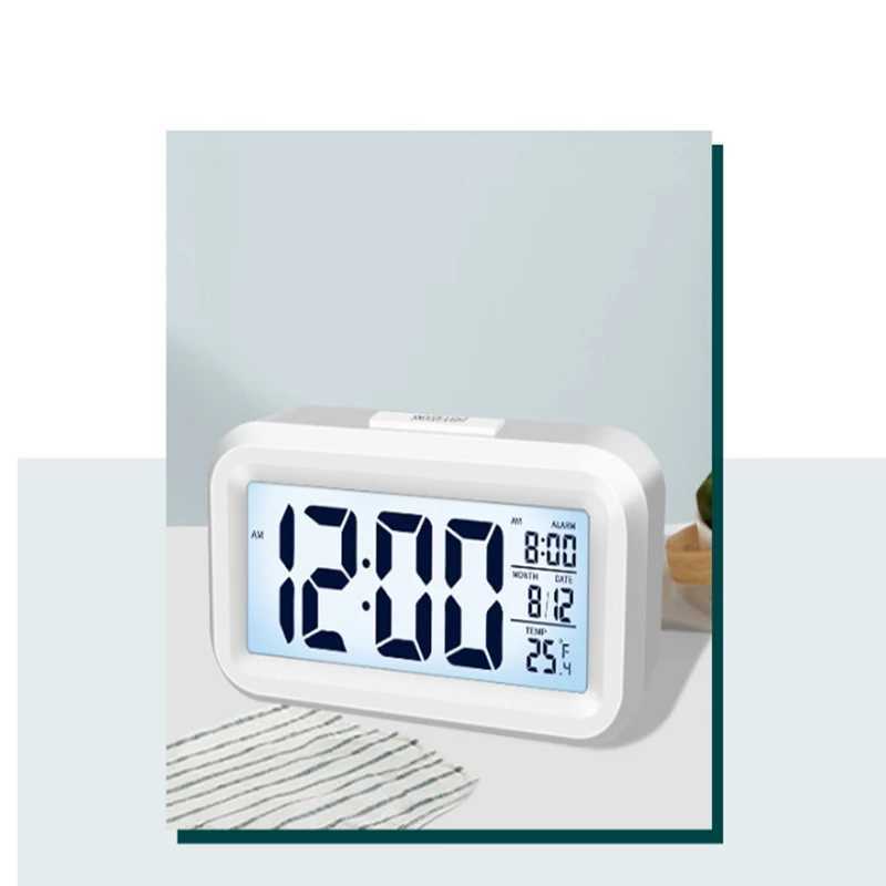 Digital Alarm Clock Student-specific Bedside Desk Smart Digital Hour Clock Multi-functional Mini Electronic Alarm Clock D260318