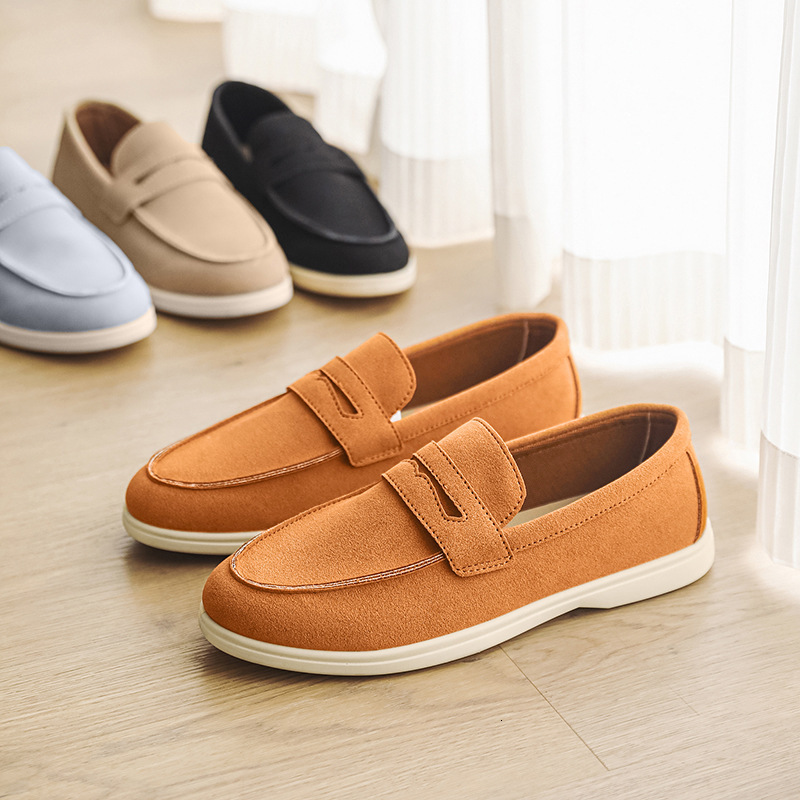 Rolnd Tiger 2026 Luxury Hoe New Men' Suede Lofer Slip-on Lzy Shoe Cul Men' Shoe