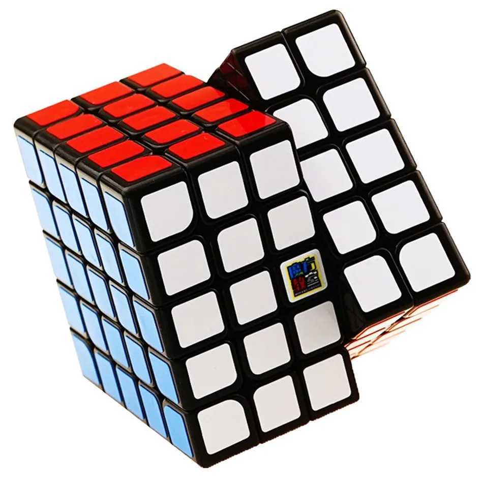 ECube Moyu Meilong 5X5 Stickerless Speed Cube Moyu Cubing Classroom 5X5X5 Magic Cube Professional Puzzle Toys for Children H260314