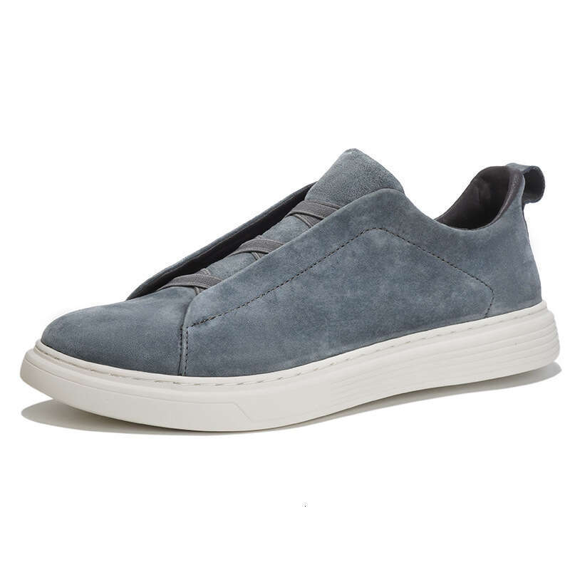 Free best shipping Top Layer Pigskin 47 Leather Cross-Border Large Size Men's Loafers Foreign Trade Trendy Casual Shoes