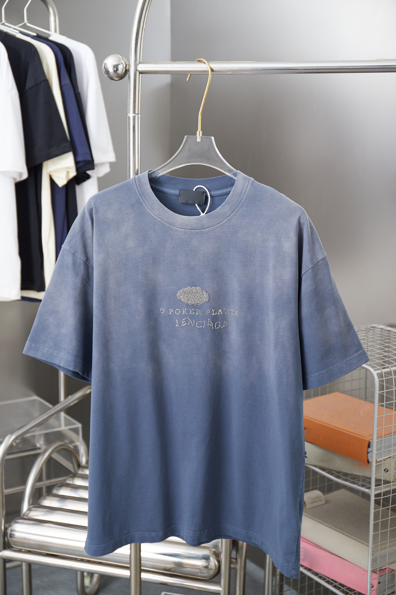 2026 Men's Plus Tees & Polos Round neck embroidered and printed polar style summer wear with street pure cotton T-Shirts j103