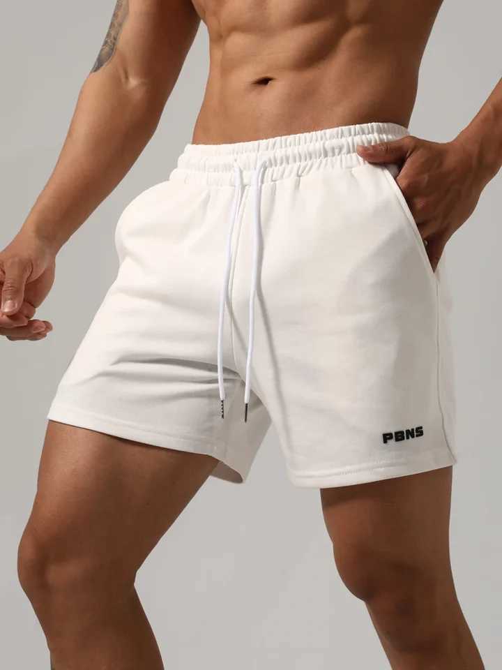 Mens Casual Sports Shorts Made Of Cotton Fitness Elastic And Light THree-inch Pants Are Suitable For Daily Outdoor Beach M260318