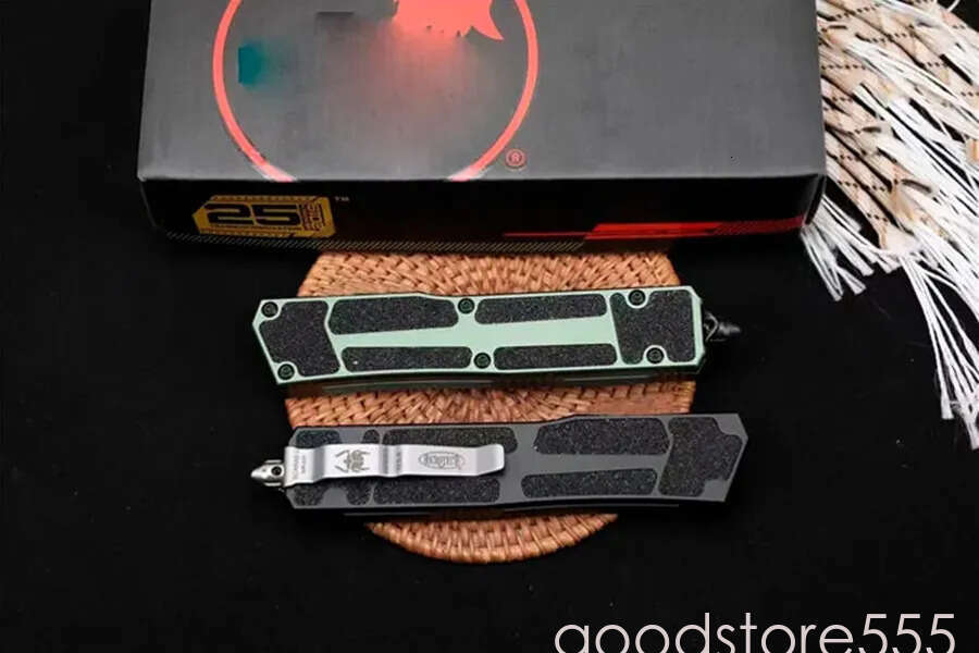 couteau US Stlye SCARAB pocket knife II Knife D2 Steel Blade Aviation aluminum Handle Camping fixed blade knife Outdoor Tactical Combat Self-defense E