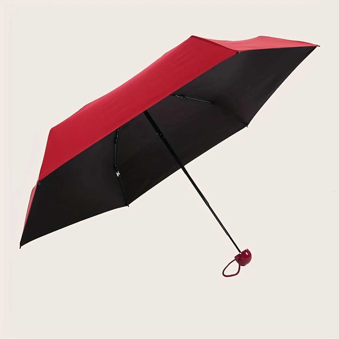 1 piece - Umbrella Capsule Black Gel Sun Protection and UV Protection Sun Umbrella for Womens Sunny and Rainy Use H260318 - view 3