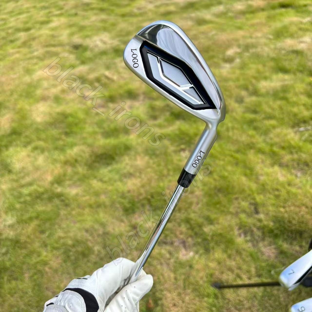 Golf Club Irons 4-9W/U-R/S Flex Steel Shaft with Headcover Latest version Brand real photo and more style contact seller free shipping