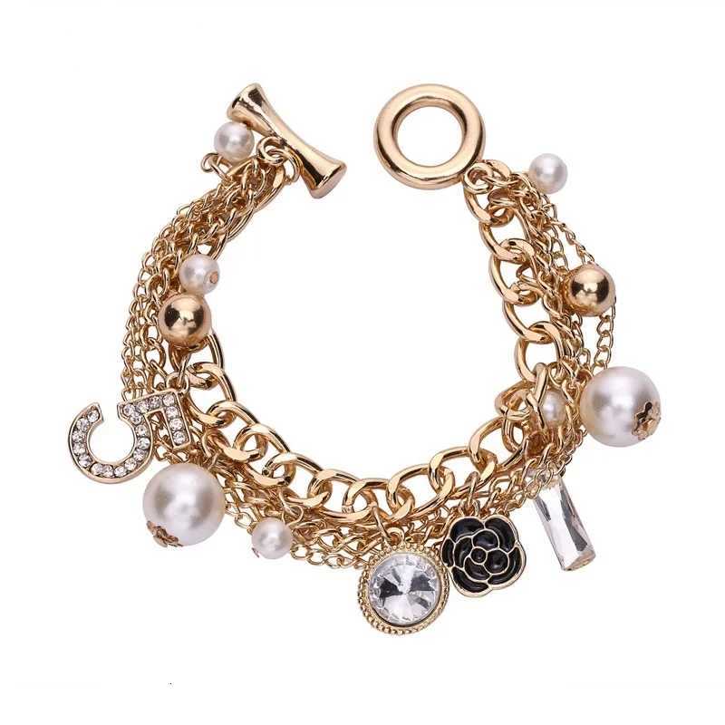 TrenDY Pearl Tassel for Women Bijoux Crystal No5 Luxury Pulseiras Feminina Gift Jewelry H260318 - view 3