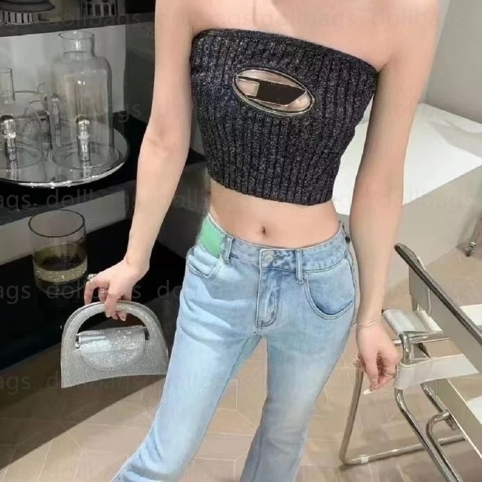 Designer women tank top fashion trendy brand sexy hollow sleeveless T-shirt top summer vacation comfortable knitted T-shirt tank top women SML