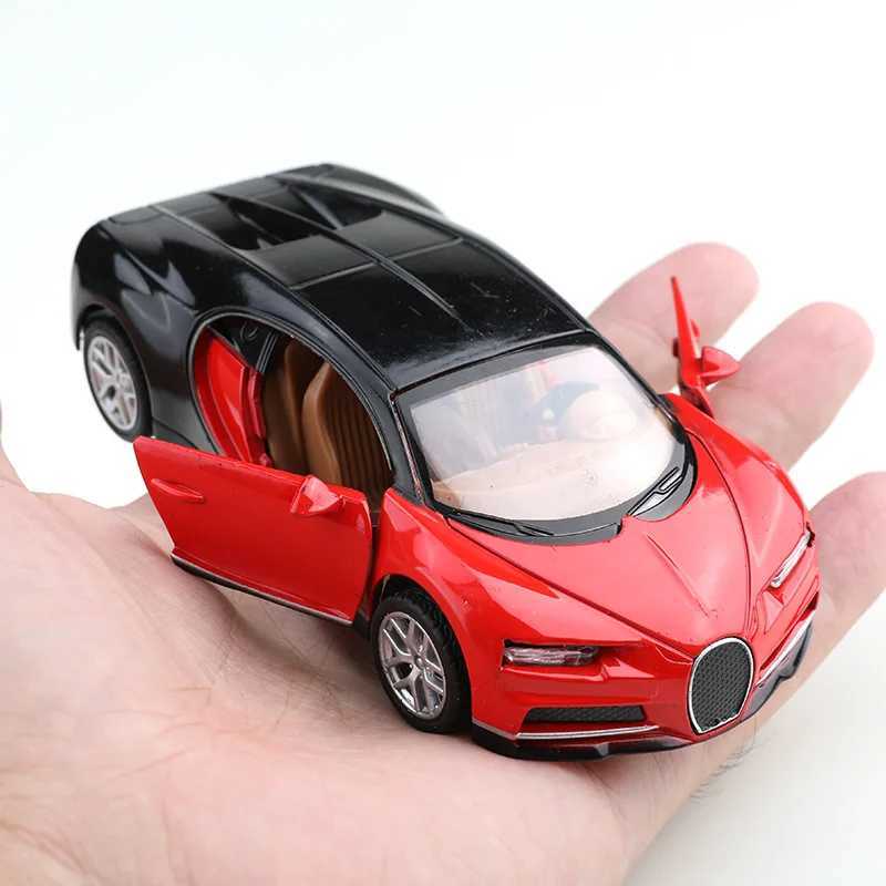 Bagged 136 Fabric Chiron die-cast model car simulated supercar childrens die-cast car boys toy model Y260316