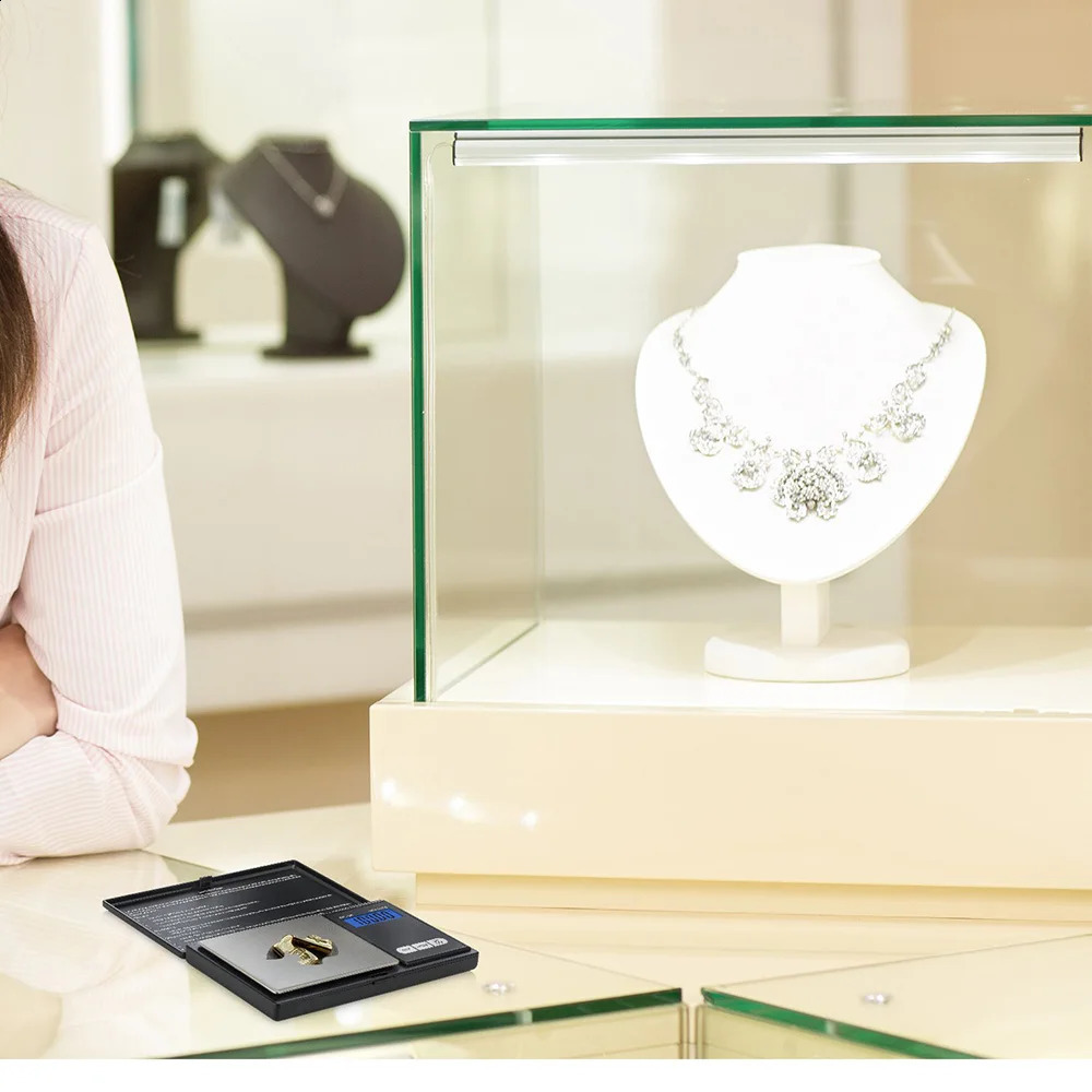 Jewelry Mini Stainless Steel Electronic Scale Digital Pocket Gold Gram Balance Weight Portable 260304