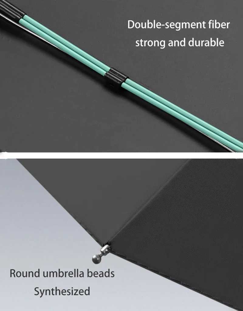 Fully automatic buckle sun umbrella for sunny and rainy days foldable and convenient rainproof sun-proof and UV-proof parasol H260318 - view 3