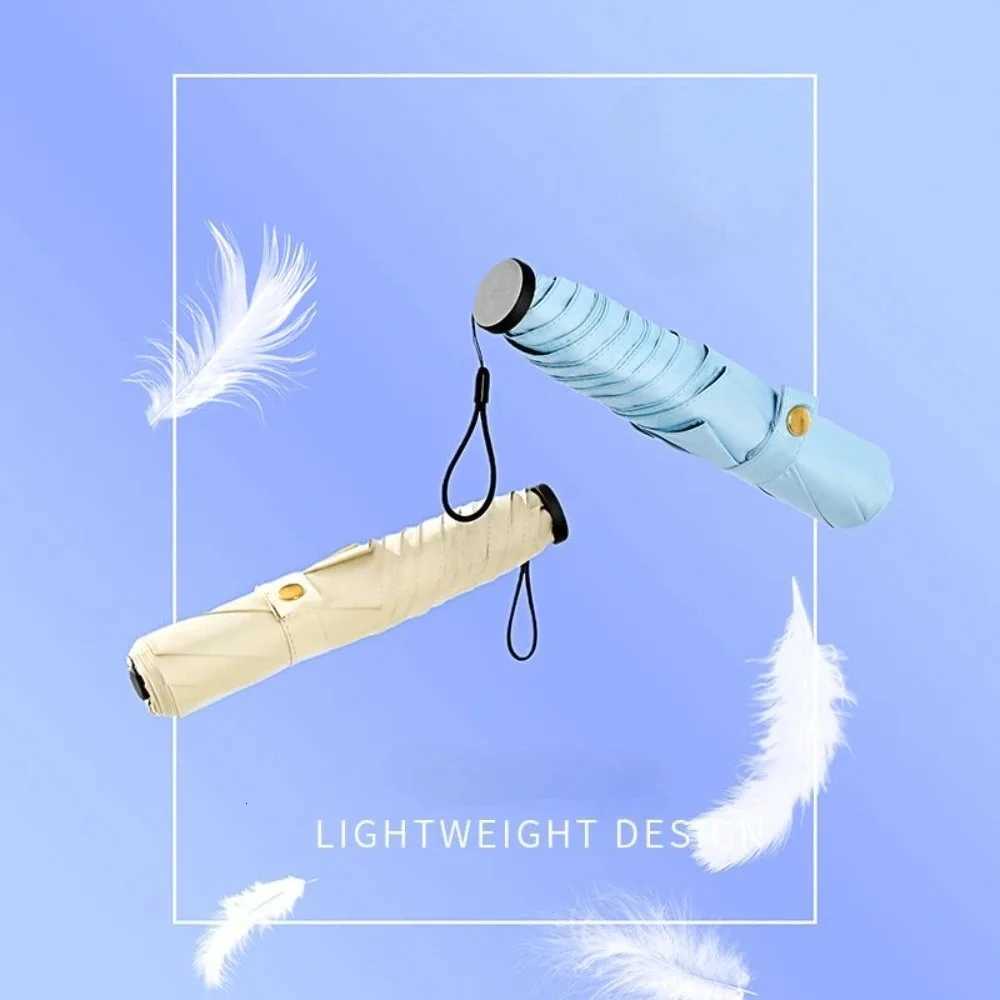 Ultra Light Sun Umbrella Folding Automatic Anti Uv Sunshine Umbrellas Compact Fresh and Elegant High-density Sunscreen Umbrella H260318 - view 5