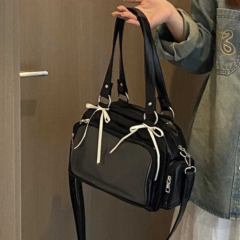 Anime Two-Dimension Japanese Uniform Bag Jk Shoulder Bag Large Capacity Crossbody Versatile Badge Display Bag Doll Itabag PurseZ260317