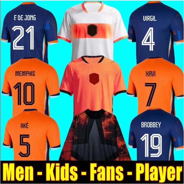 2026 World Cup NetHErlANds MEMPHIS Soccer 25 26 Holland Jerseys DE JONG VIRGIL DUMFRIES Shirt Reijnders DE LIGT Men KIDS GAKPO MALEN Gravenberch van de Ven
