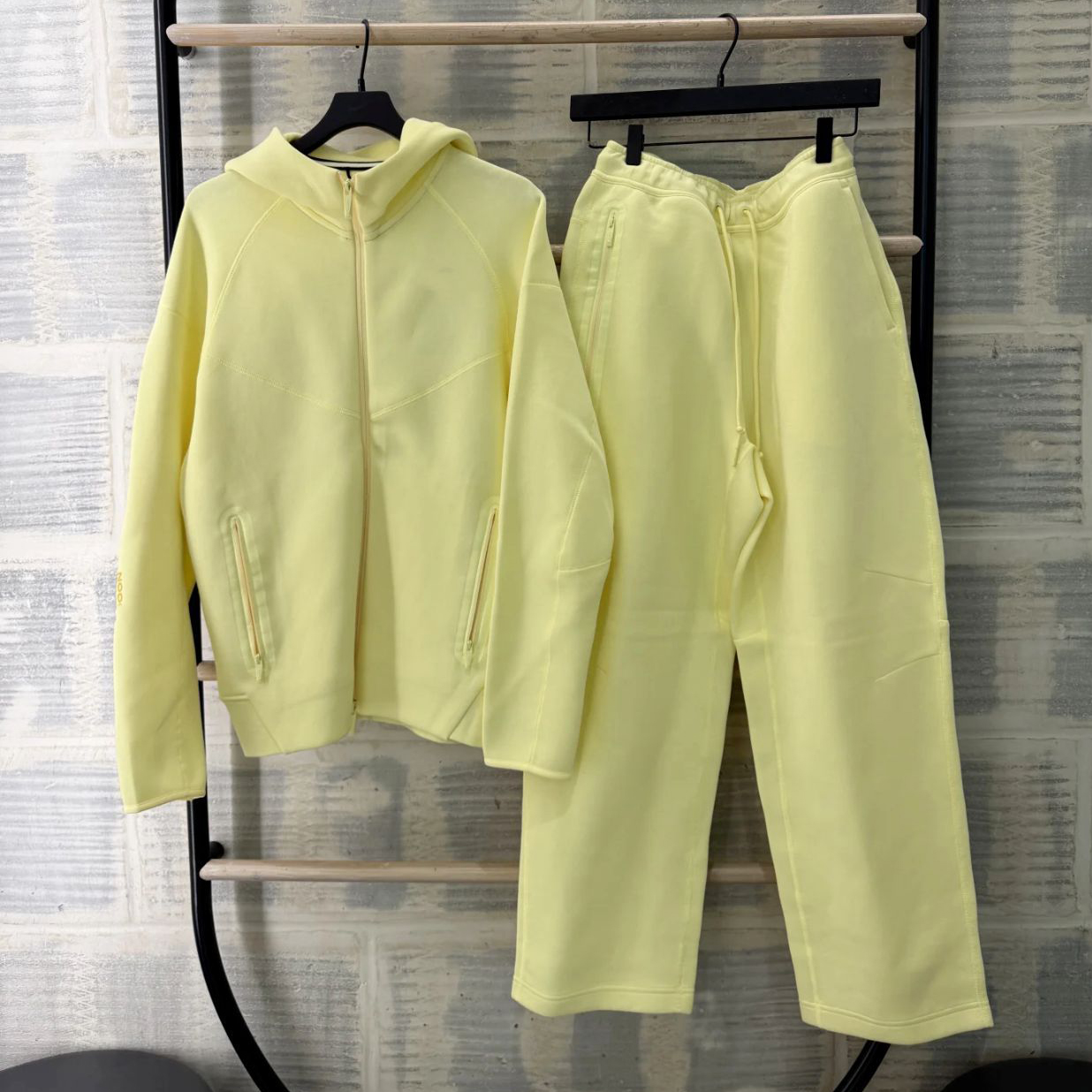 Mens tracksuit tech fleece nocta tracksuit Hoodie Jogger Pants Zip Pockets Street wear Casual Set for Men